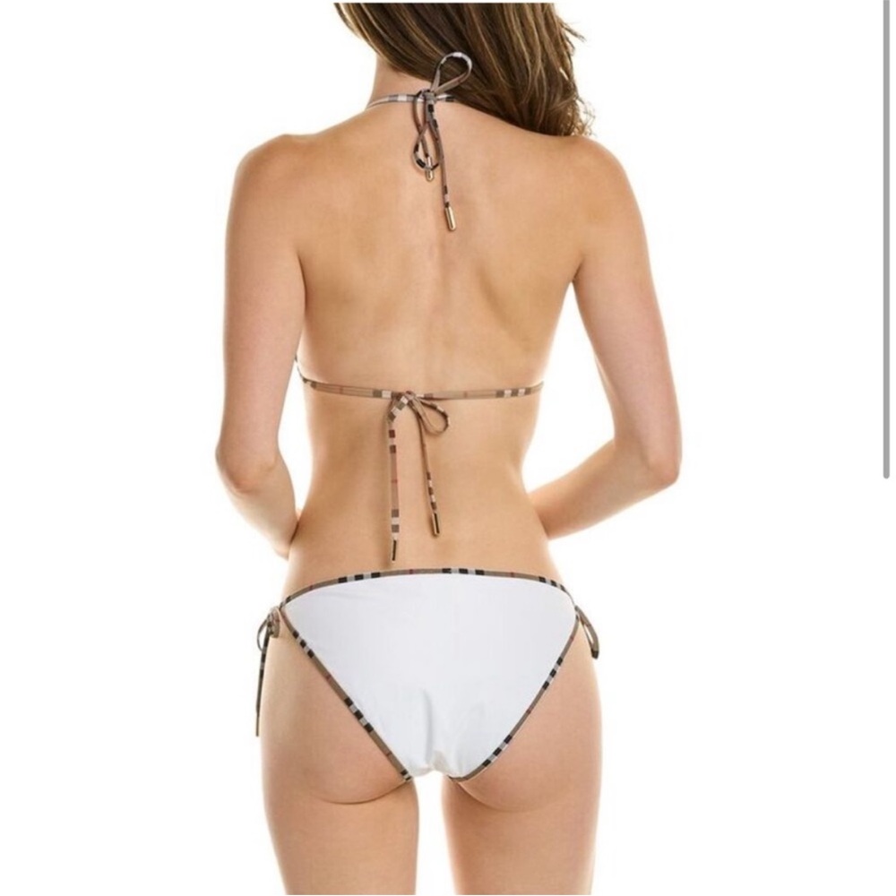 White Triangle Bikini Set - Picture 2 of 6